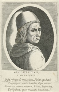 Portret van Marsilio Ficino