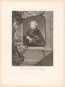 Portret van Marthe-Marguerite de Caylus