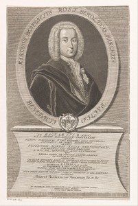 Portret van Martin Benedict Rost