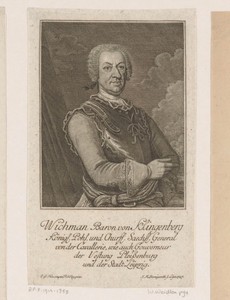 Portret van Martin Chladni