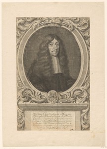 Portret van Martin Christoph Metzger