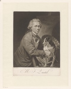 Portret van Martin Ferdinand Quadal