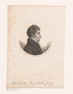 Portret van Martin Hinrich Lichtenstein