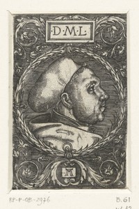 Portret van Martin Luther