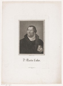 Portret van Martin Luther