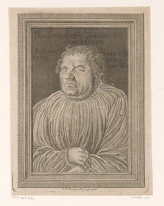 Portret van Martin Luther