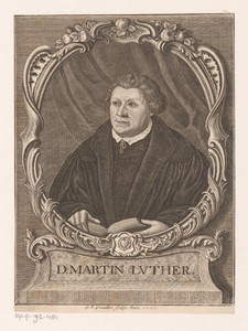 Portret van Martin Luther