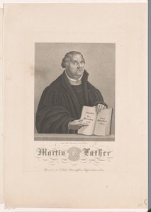 Portret van Martin Luther