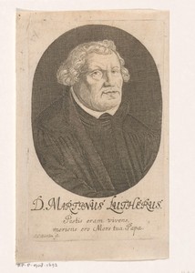 Portret van Martin Luther