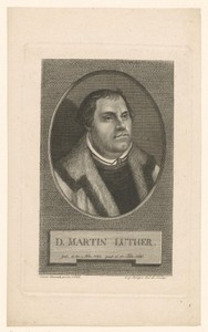 Portret van Martin Luther