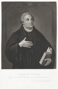 Portret van Martin Luther