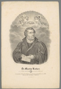 Portret van Martin Luther