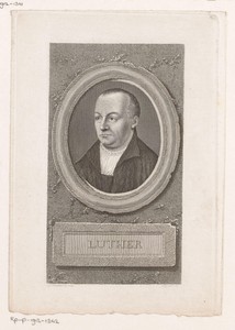 Portret van Martin Luther