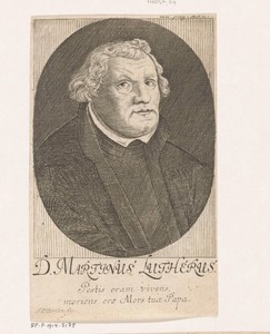 Portret van Martin Luther