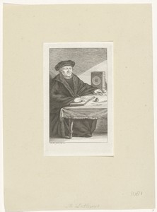 Portret van Martin Luther