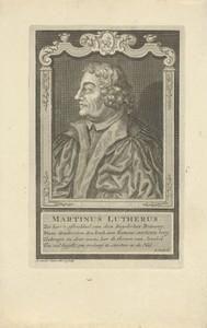 Portret van Martin Luther
