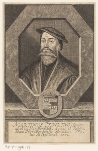 Portret van Martin Pfintzing von Hefenfeld