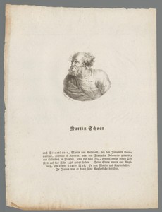 Portret van Martin Schongauer