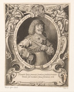 Portret van Martin Volckamer op 29-jarige leeftijd