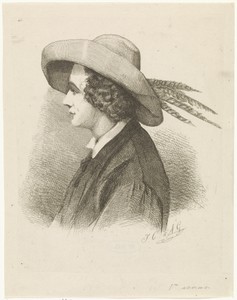 Portret van Martinus Antonius Kuytenbrouwer in profiel