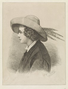 Portret van Martinus Antonius Kuytenbrouwer in profiel