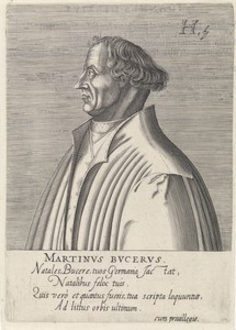 Portret van Martinus Bucer