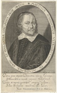 Portret van Martinus Schoock