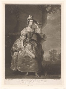 Portret van Mary Bertie