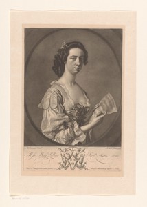 Portret van Mary Lilias Scott