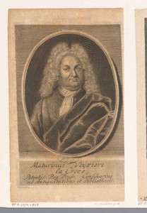 Portret van Mathurin Veyssière de La Croze
