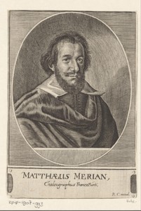 Portret van Matthaeus Merian