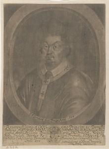 Portret van Matthäus Ferdinand Sobek von Bilenberg, aartsbisschop van Praag