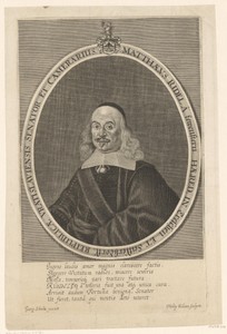 Portret van Matthäus Riedel von Löwenstein