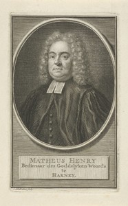 Portret van Matthew Henry
