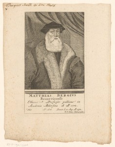 Portret van Matthias Berg
