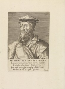 Portret van Matthias Flacius