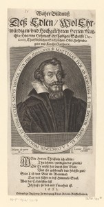 Portret van Matthias Hoë van Hoënegg