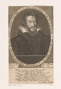 Portret van Matthias Hoë von Hoënegg