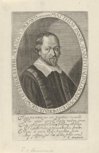Portret van Matthias Pasor