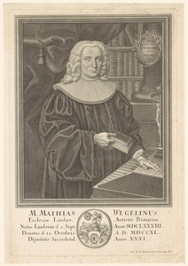 Portret van Matthias Wegelin