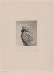 Portret van Maurice Quentin de Latour