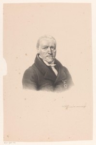Portret van Maurits Cornelis van Hall