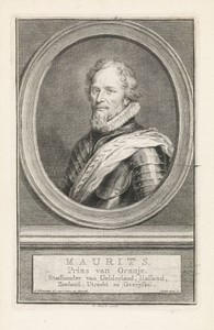 Portret van Maurits, prins van Oranje