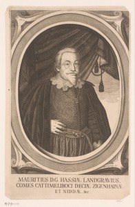 Portret van Maurits van Hessen-Kassel