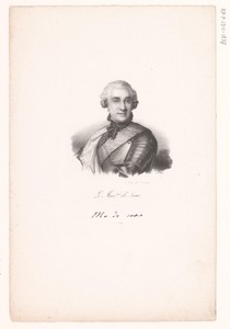 Portret van Maurits van Saksen