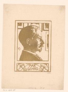 Portret van Max Lehrs