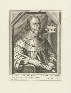 Portret van Maximilaan I van Beieren