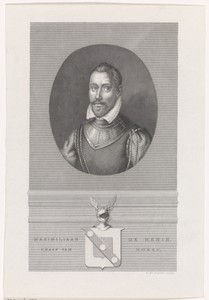 Portret van Maximiliaan de Hennin, graaf van Bossu