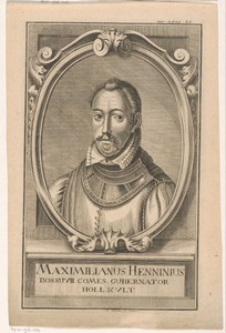Portret van Maximiliaan de Hennin graaf van Boussu