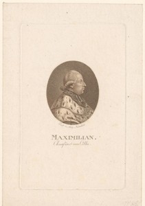 Portret van Maximiliaan Frans van Oostenrijk